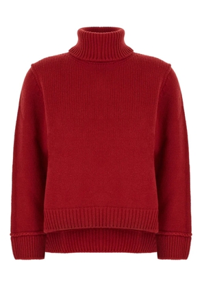 ANDRÈ MAURICE turtleneck sweater - Red