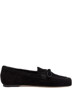 Aeyde Jasper suede loafers - Black