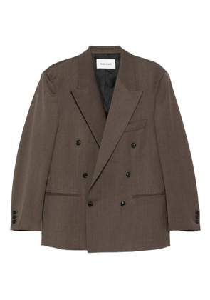 TONYWACK double-breasted blazer - Brown