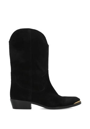 ISABEL MARANT block-heel cowboy boots - Black