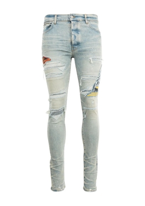 AMIRI Eagle Trasher skinny jeans - Blue