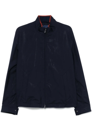 Paul & Shark logo-plaque jacket - Blue