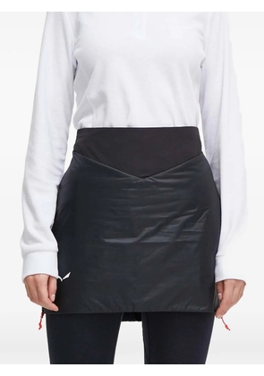 Salewa zip high-waisted skirt - Black