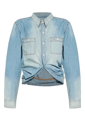 R13 double-pocket denim shirt - Blue