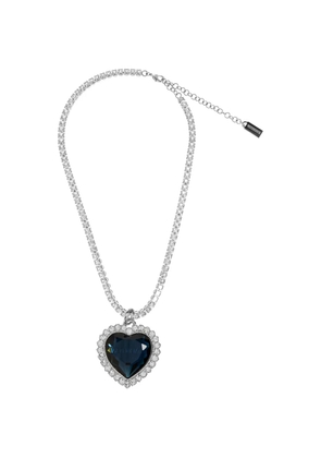 VETEMENTS heart-pendant necklace - Silver
