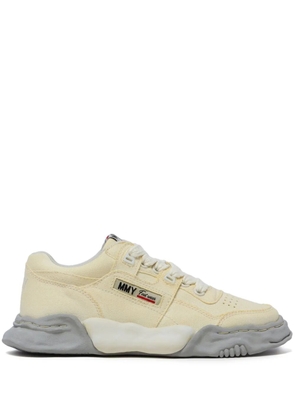 Maison MIHARA YASUHIRO Parker panelled canvas sneakers - White