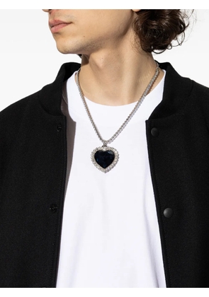 VETEMENTS heart-pendant necklace - Silver