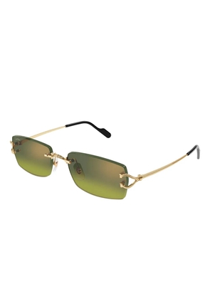 Cartier Eyewear round-frame sunglasses - Gold