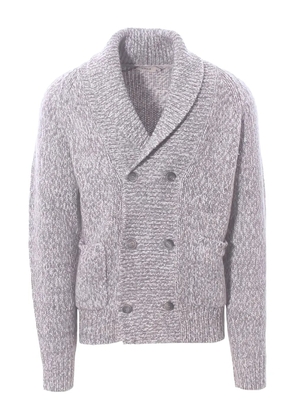 Altea double-breasted shawl-collar cardigan - Grey