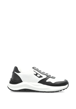 Diesel logo-detail sneakers - White