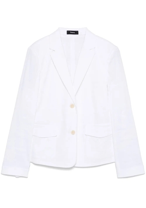 Theory single-breasted blazer - White