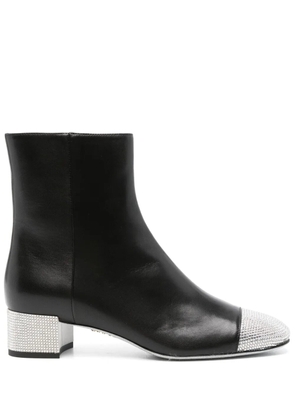 René Caovilla 40mm Bonnie ankle boots - Black