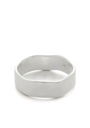 Monica Vinader Siren Muse band ring - Silver