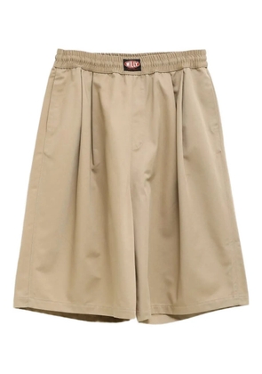 Willy Chavarria Orale elastic-waistband shorts - Neutrals