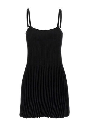 Magda Butrym pleated mini dress - Black