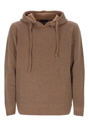 OUTFIT drawstring hoodie - Brown