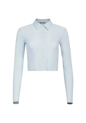 KITH Tori pointelle polo top - Blue