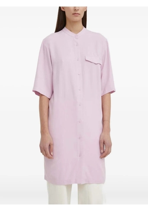 Marc O'Polo short-sleeve midi shirt dress - Pink