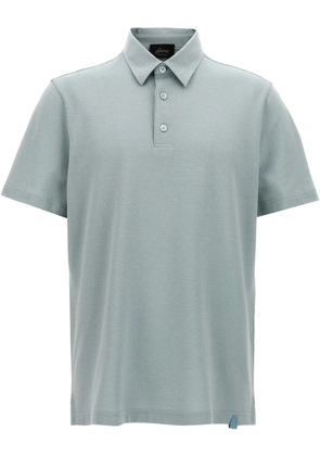 Brioni cotton polo shirt - Blue