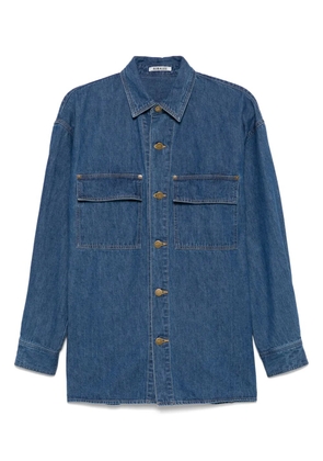 Auralee Selvedge shirt - Blue