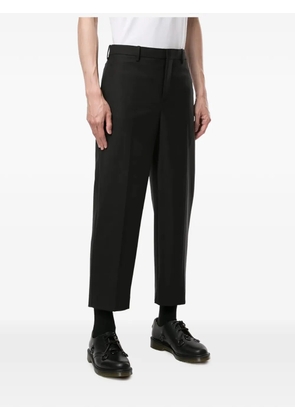 Neil Barrett cropped tailored trousers - Black