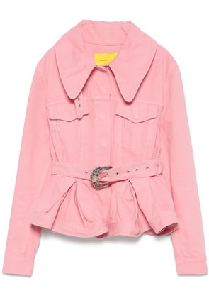 Marques'Almeida belted jacket - Pink