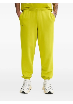 Pangaia cotton track pants - Yellow