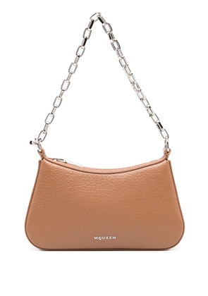 Alexander McQueen mini T-bar shoulder bag - Brown