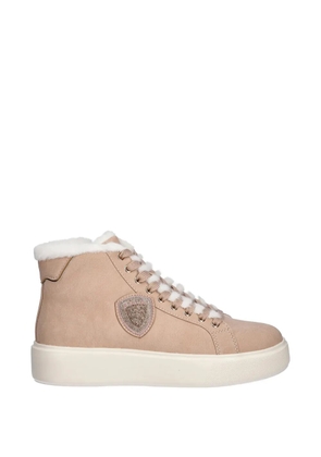 Blauer Venus06 embellished high-top sneakers - Neutrals