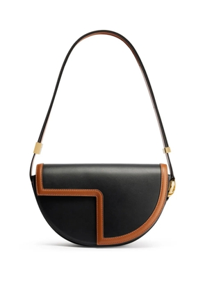 Patou Le Patou two-tone shoulder bag - Black