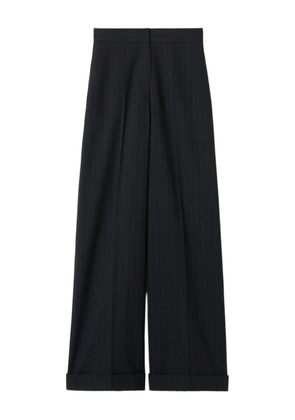 Claudie Pierlot pinstripe trousers - Blue