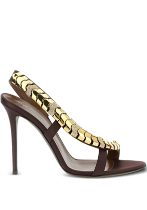 Giuseppe Zanotti 105mm Dafne heeled sandals - Red