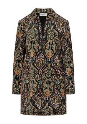 Ba&Sh paisley suga dress - Green