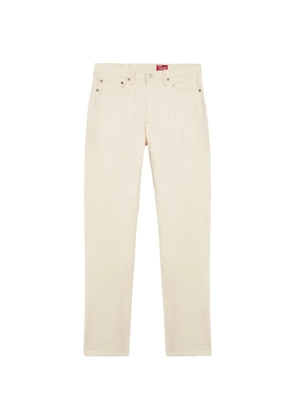 Fortela 992 Johnny selvedge five-pocket jeans - Neutrals