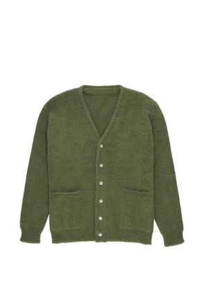 Fortela Teddy pockets cardigan - Green