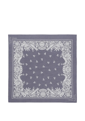 Fortela apache-print cotton bandana - Blue