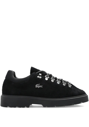 Lacoste Baseshot logo lace-up sneakers - Black
