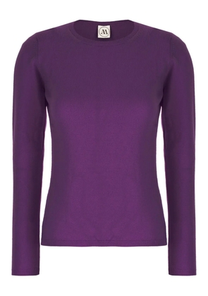 ANDRÈ MAURICE cashmere sweater - Purple