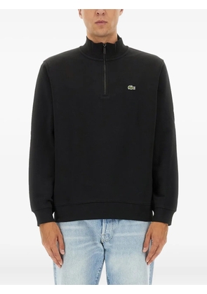 Lacoste logo-patch sweatshirt - Black