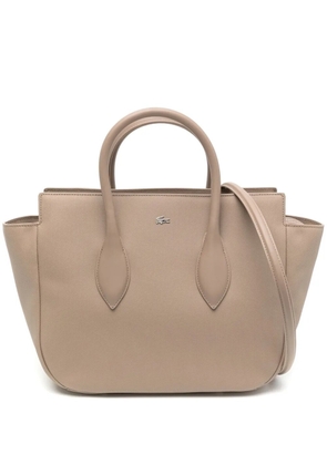 Lacoste medium Daily City tote bag - Neutrals