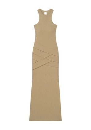 Nanushka Arisa layered maxi dress - Neutrals