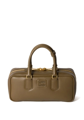 Miu Miu Arcadie leather bag - Green