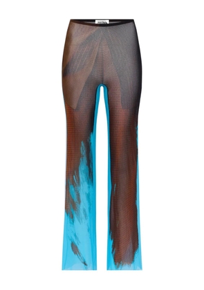 Jean Paul Gaultier Tennis elasticated-waist trousers - Brown