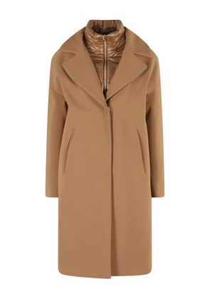 Herno single-breasted coat - Brown