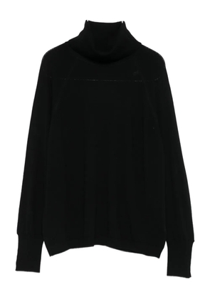 ALPHA STUDIO roll-neck sweater - Black