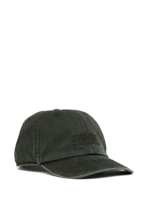 MM6 Maison Margiela logo-embroidered baseball cap - Black