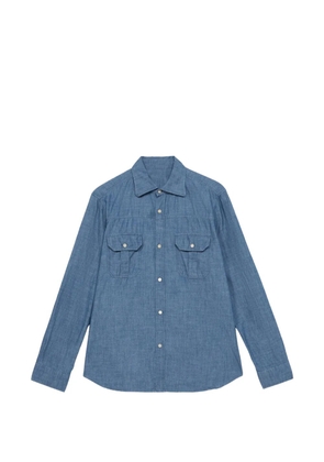Fortela Amleto cotton shirt - Blue