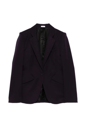 Alexander McQueen single-breasted blazer - Purple