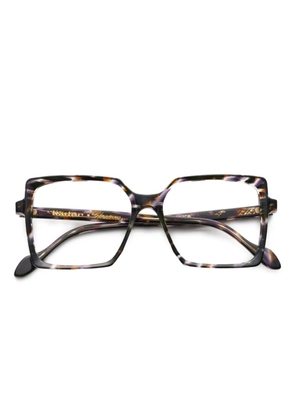 Kador square-frame glasses - Purple
