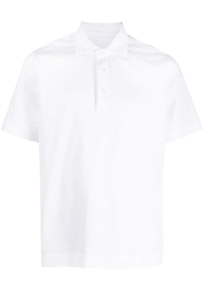 Circolo 1901 short-sleeve cotton polo shirt - White